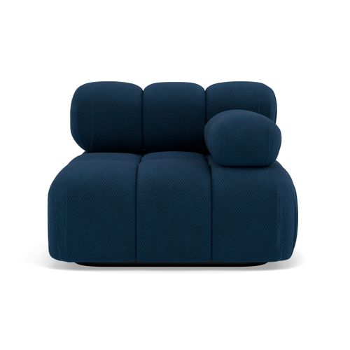 Ruby - Module D'assise Droit En Velours Texturé