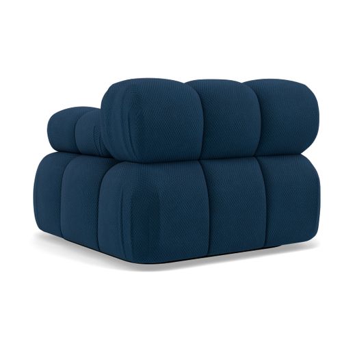 Ruby - Module D'assise Droit En Velours Texturé