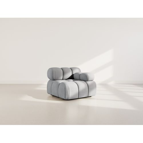 Ruby - Module D'assise Droit En Velours Texturé