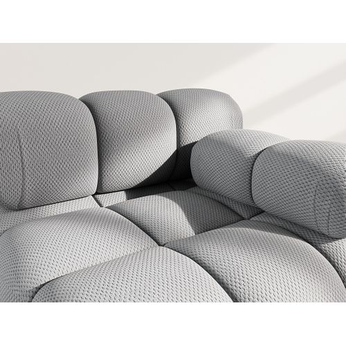 Ruby - Module D'assise Droit En Velours Texturé