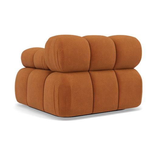 Ruby - Module D'assise Droit En Velours Texturé