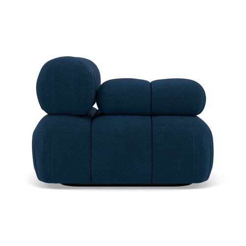 Ruby - Module D'assise Gauche En Velours Texturé