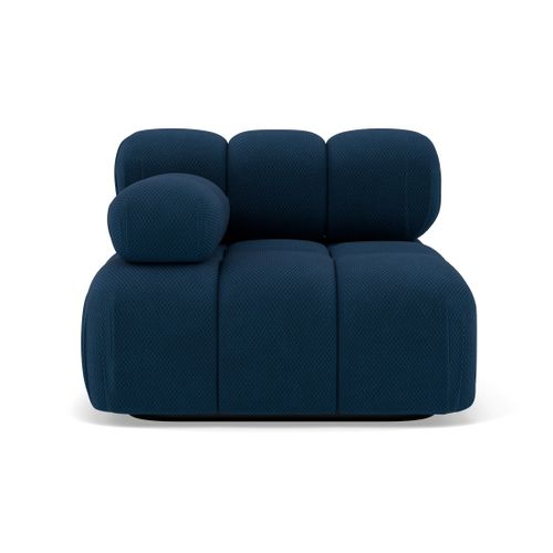 Ruby - Module D'assise Gauche En Velours Texturé