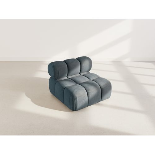 Ruby - Module D'assise En Velours Texturé