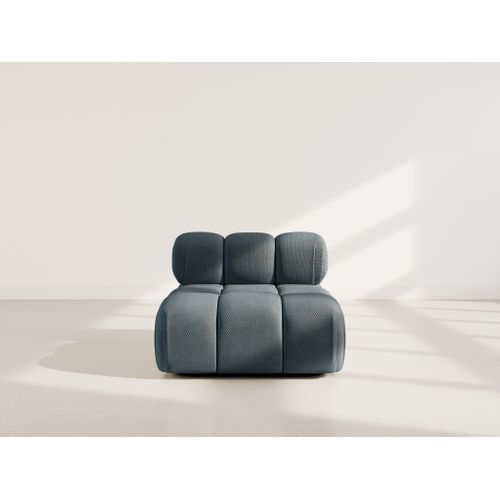 Ruby - Module D'assise En Velours Texturé