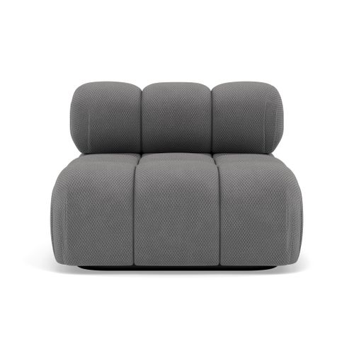 Ruby - Module D'assise En Velours Texturé