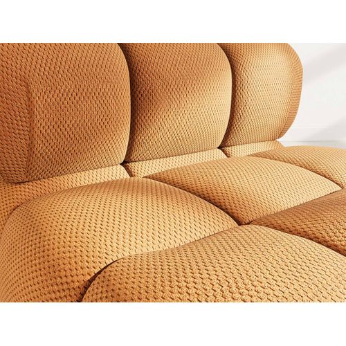 Ruby - Module D'assise En Velours Texturé