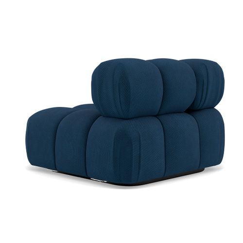 Ruby - Module D'assise D'angle Droit En Velours Texturé