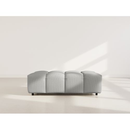 Adelaide - Pouf En Tissu Texturé