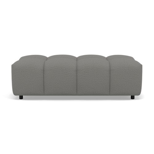 Adelaide - Pouf En Tissu Texturé