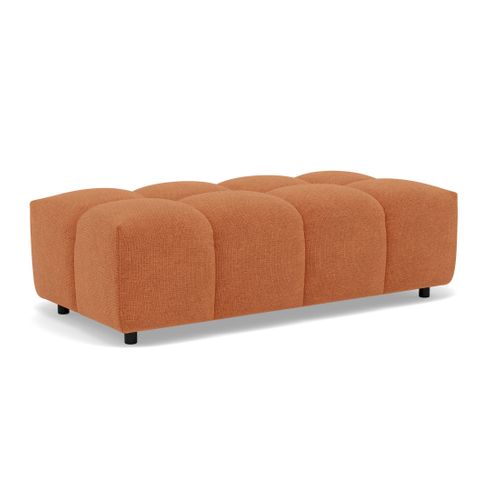 Adelaide - Pouf En Tissu Texturé