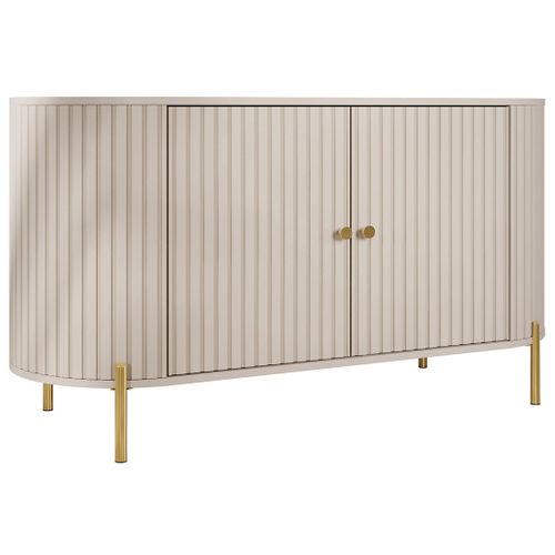 Jaime - Buffet Bas 139 Cm - 2 Portes Et 1 Étagère