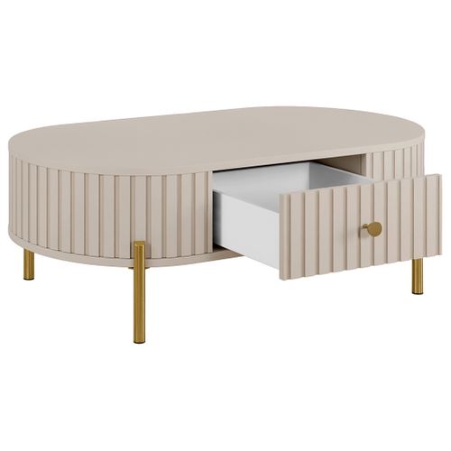 Jaime - Table Basse 100 Cm - 1 Tiroir