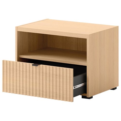 Judy - Table De Chevet 59 Cm - 1 Tiroir Et 1 Niche