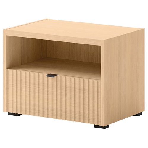 Judy - Table De Chevet 59 Cm - 1 Tiroir Et 1 Niche