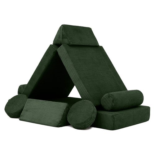 Ines - Canapé Droit 2 Places En Velours Côtelé