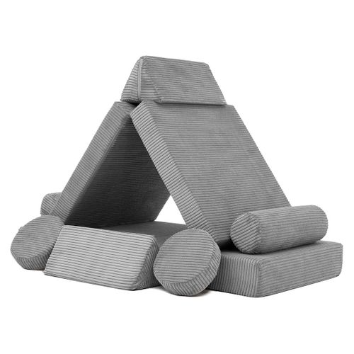 Ines - Canapé Droit 2 Places En Velours Côtelé