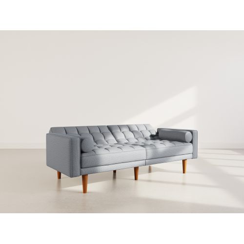 Suzanne - Banquette 2 Places Convertible Clic-clac En Tissu Texturé