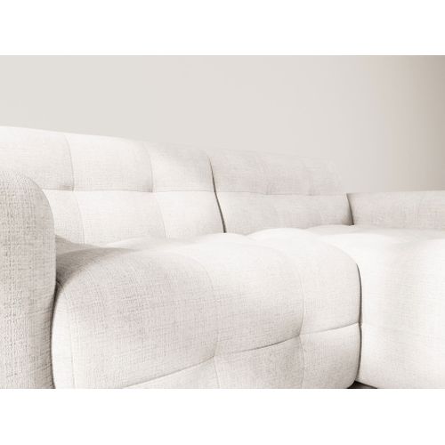 Diane - Canapé D'angle Droit 4 Places En Velours Texturé