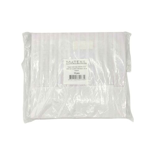 Lot De 10 Toques Droites Non Tissées - H. 25 Cm