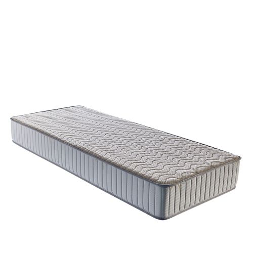 Matelas Mousse Super 90x190 - Face Hiver Laine 100% Merinos - 23 Cm - Soutien Très Ferme