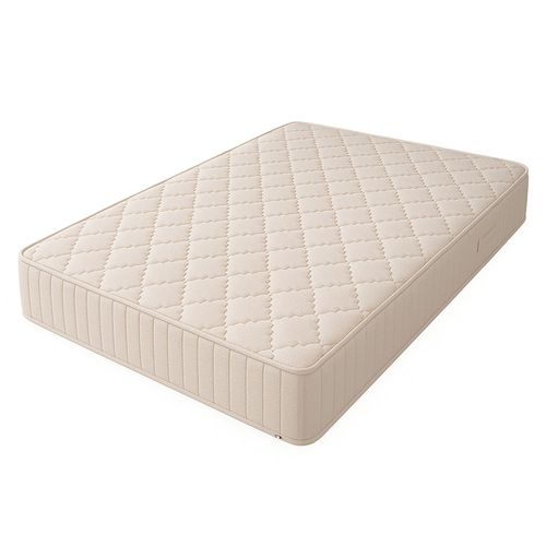Matelas Mousse 140x200 Cm Ignifuge - 25 Cm D'épaisseur - Soutien Ferme En Polyester Haut De Gamme