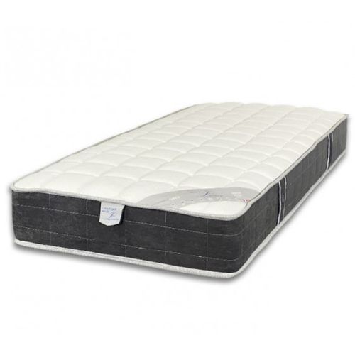 Lit Électrique 90x200 Sommier à Lattes Et Plots, Matelas Ressorts Essenzia Zen