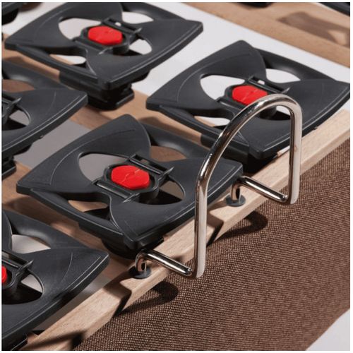 Sommier Electrique Essenzia Zen Vitalite 2x90x200 Plots