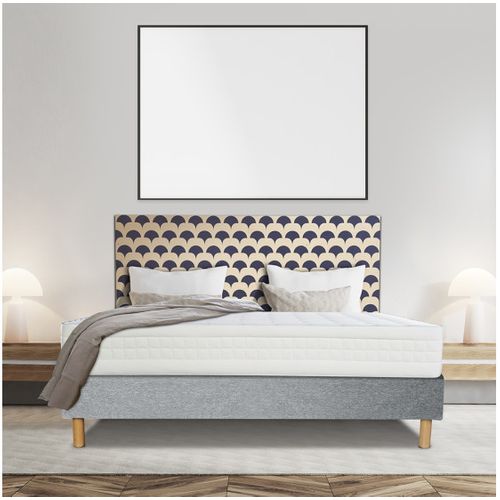 Ensemble Essenzia  Morphozone 180 + Sommier Tradition Graphic 13cm + Pieds 120x200 Latex