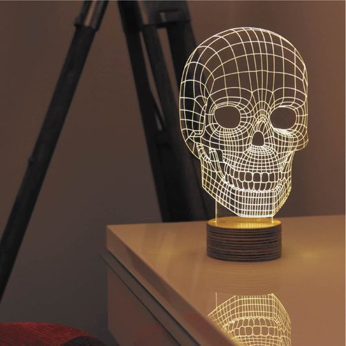 Lampe Bulbing Verre LED 8x15x26,6cm