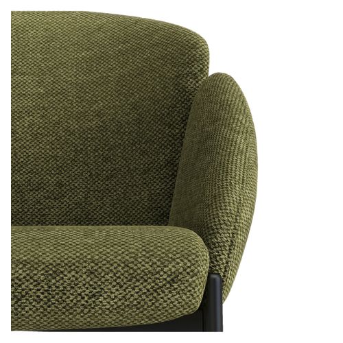 Candice-fauteuil De Bar En Tissu Luxury Kaki (x2)