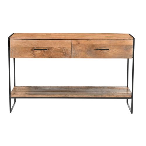 Skars-console 120 Cm En Bois Massif