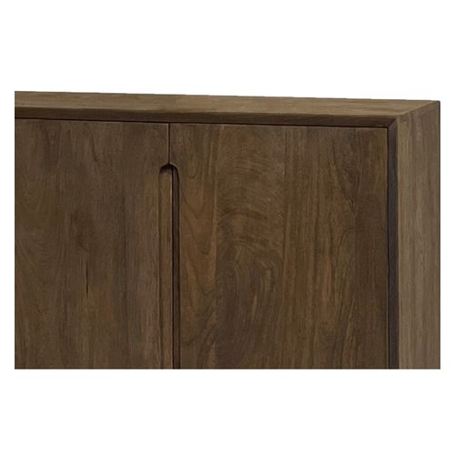Corte-buffet 190 Cm En Bois Massif Brossé