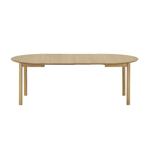 Rimini-table à Manger Extensible D.120 Cm (170-220 Cm) Chêne Naturel