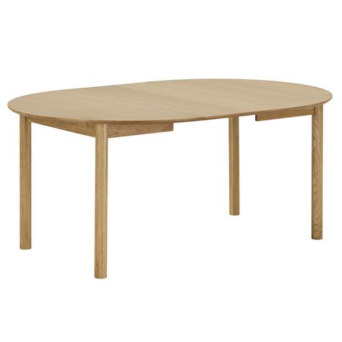Rimini-table à Manger Extensible D.120 Cm (170-220 Cm) Chêne Naturel