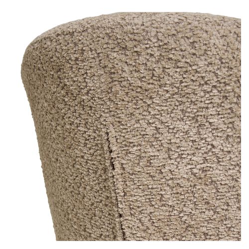 Sophie- Chaise En Tissu Bouclé Beige (x2)