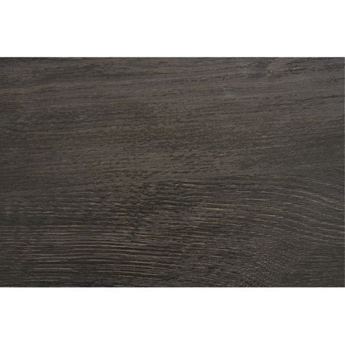 Mido- Table à Manger Ronde 4 Personnes D.120 Cm Brun Foncé