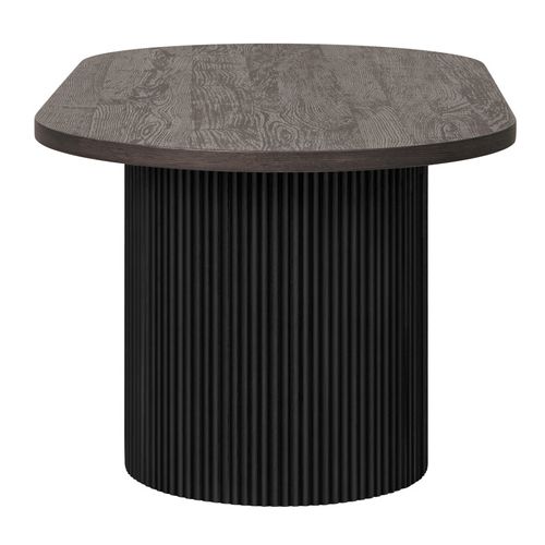 Mido- Table Basse 60x120 Cm Brun Foncé