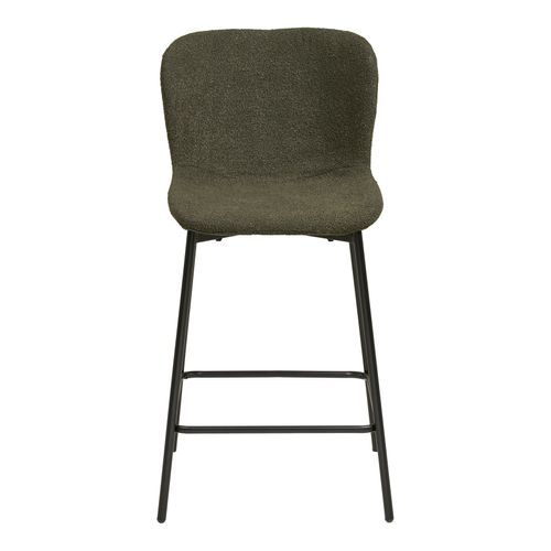 Mina-tabouret De Bar En Tissu Vert (x2)
