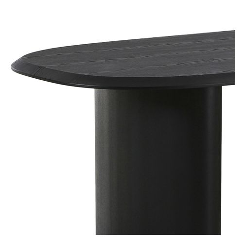 Nevada- Table à Manger 6/8 Personnes 210 Cm Frêne Noir