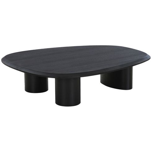 Pali-table Basse Frêne Noir 78x96 Cm