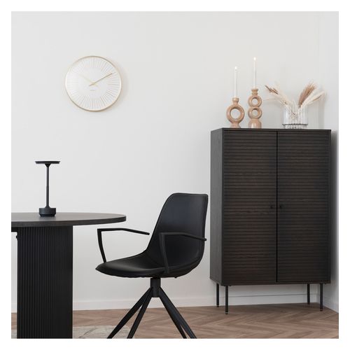 Logia- Buffet Haut Chêne Fumé 80x130 Cm