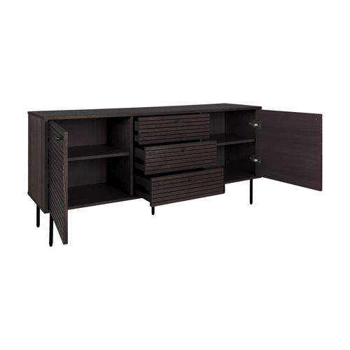 Logia-buffet Chêne Fumé 150 Cm