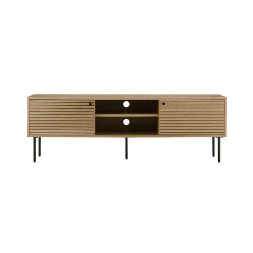 Logia-banc TV  Chêne Naturel 150 Cm