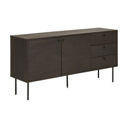 Logia-buffet Chêne Fumé 150 Cm Avec Tiroirs à Droite