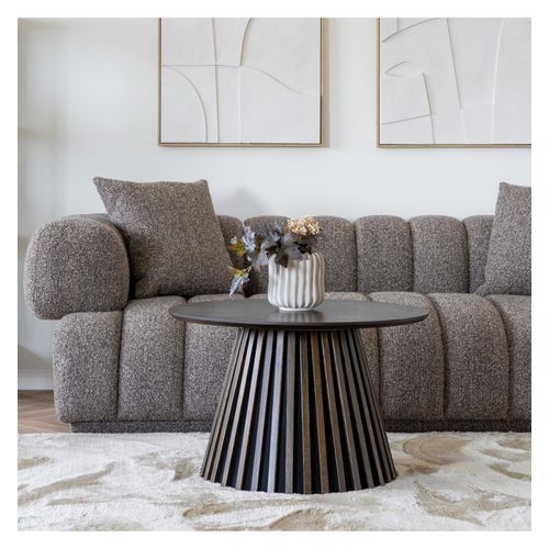 Kairn-table Basse Chêne Fumé Ø70 Cm