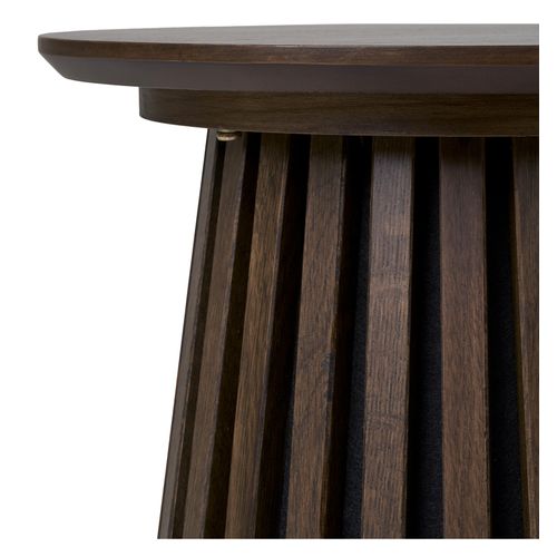 Kairn-table Basse Chêne Fumé Ø70 Cm