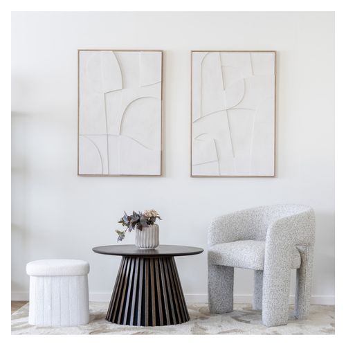 Kairn-table Basse Chêne Fumé Ø70 Cm