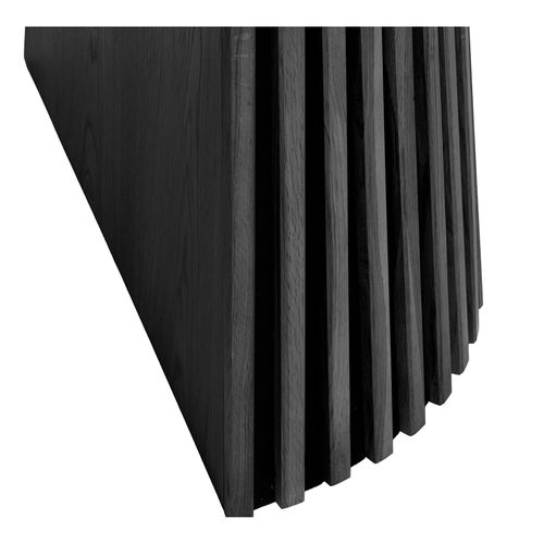 Kairn- Table Extensible 6/8 Personnes Ø120cm (160/200) Chêne Noir