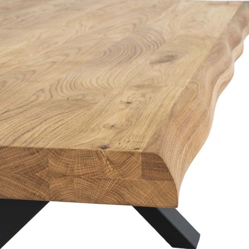 Calvi-table Basse En Chêne Massif 70x120 Cm